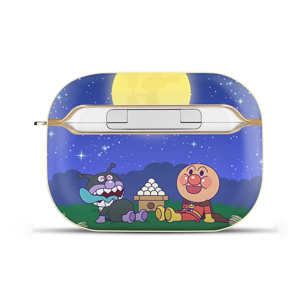 （画像用） アンパンマン Anpanman 【AirPods Pro用】ハードシェル保護ケース｜耐衝撃・防指紋・カラビナ付き商品仕様