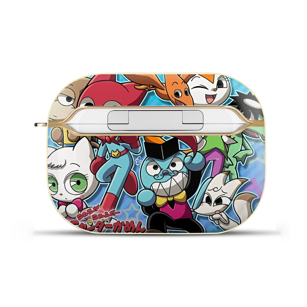 （画像用） アンパンマン Anpanman 【AirPods Pro用】ハードシェル保護ケース｜耐衝撃・防指紋・カラビナ付き商品仕様