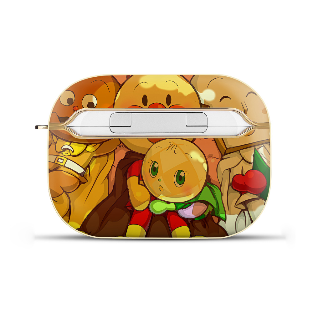 （画像用） アンパンマン Anpanman 【AirPods Pro用】ハードシェル保護ケース｜耐衝撃・防指紋・カラビナ付き商品仕様