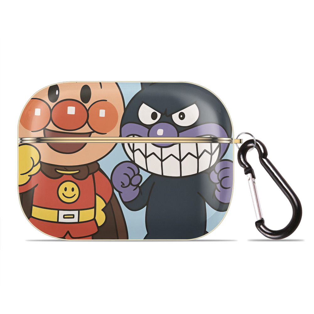 （画像用） アンパンマン Anpanman 【AirPods Pro用】ハードシェル保護ケース｜耐衝撃・防指紋・カラビナ付き商品仕様