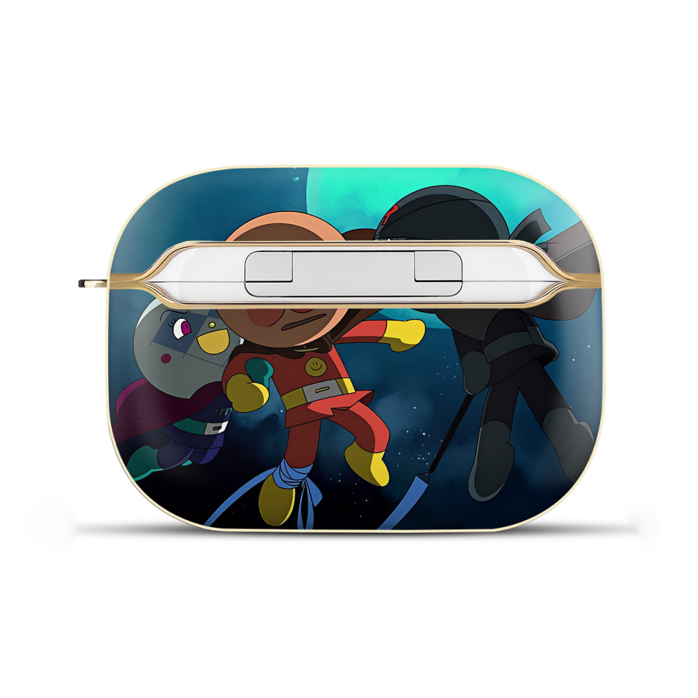 （画像用） アンパンマン Anpanman 【AirPods Pro用】ハードシェル保護ケース｜耐衝撃・防指紋・カラビナ付き商品仕様