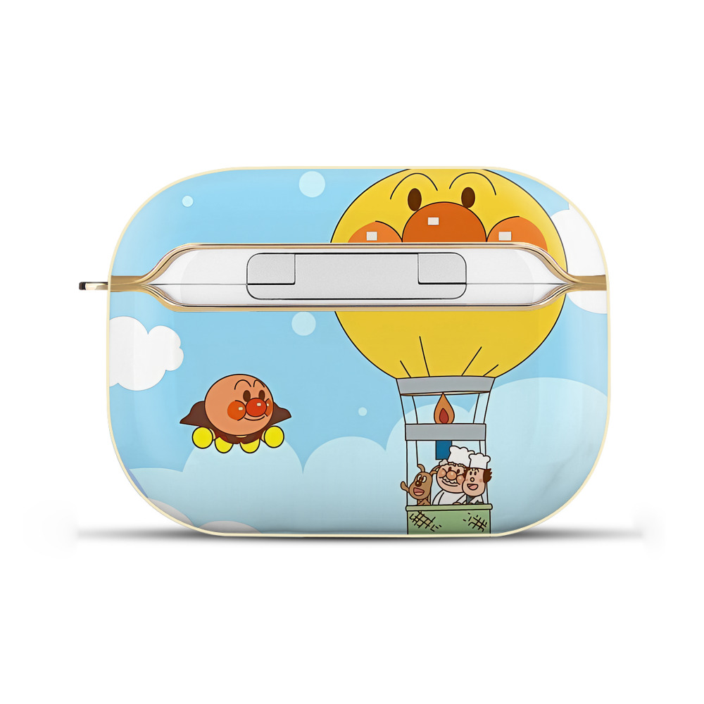 （画像用） アンパンマン Anpanman 【AirPods Pro用】ハードシェル保護ケース｜耐衝撃・防指紋・カラビナ付き商品仕様