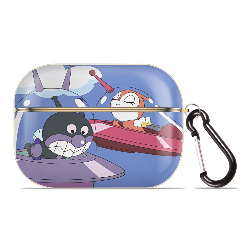 （画像用） アンパンマン Anpanman 【AirPods Pro用】ハードシェル保護ケース｜耐衝撃・防指紋・カラビナ付き商品仕様