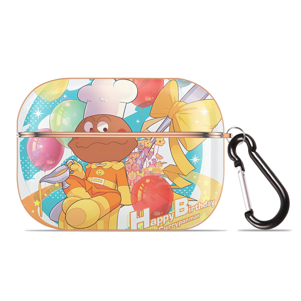 （画像用） アンパンマン Anpanman 【AirPods Pro用】ハードシェル保護ケース｜耐衝撃・防指紋・カラビナ付き商品仕様