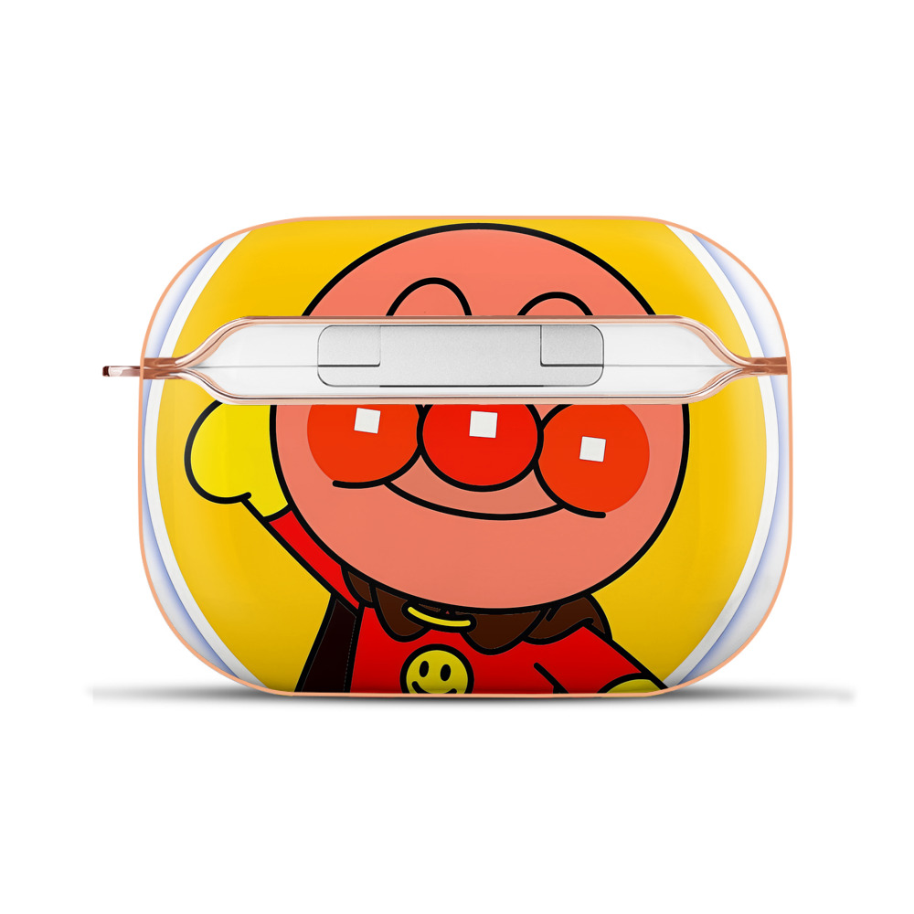 （画像用） アンパンマン Anpanman 【AirPods Pro用】ハードシェル保護ケース｜耐衝撃・防指紋・カラビナ付き商品仕様