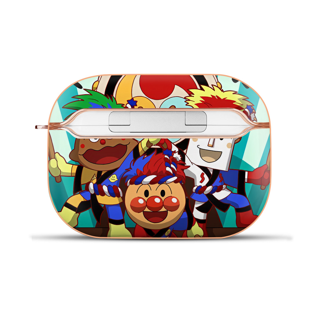 （画像用） アンパンマン Anpanman 【AirPods Pro用】ハードシェル保護ケース｜耐衝撃・防指紋・カラビナ付き商品仕様