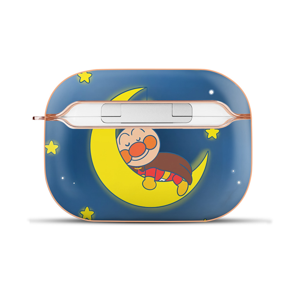（画像用） アンパンマン Anpanman 【AirPods Pro用】ハードシェル保護ケース｜耐衝撃・防指紋・カラビナ付き商品仕様