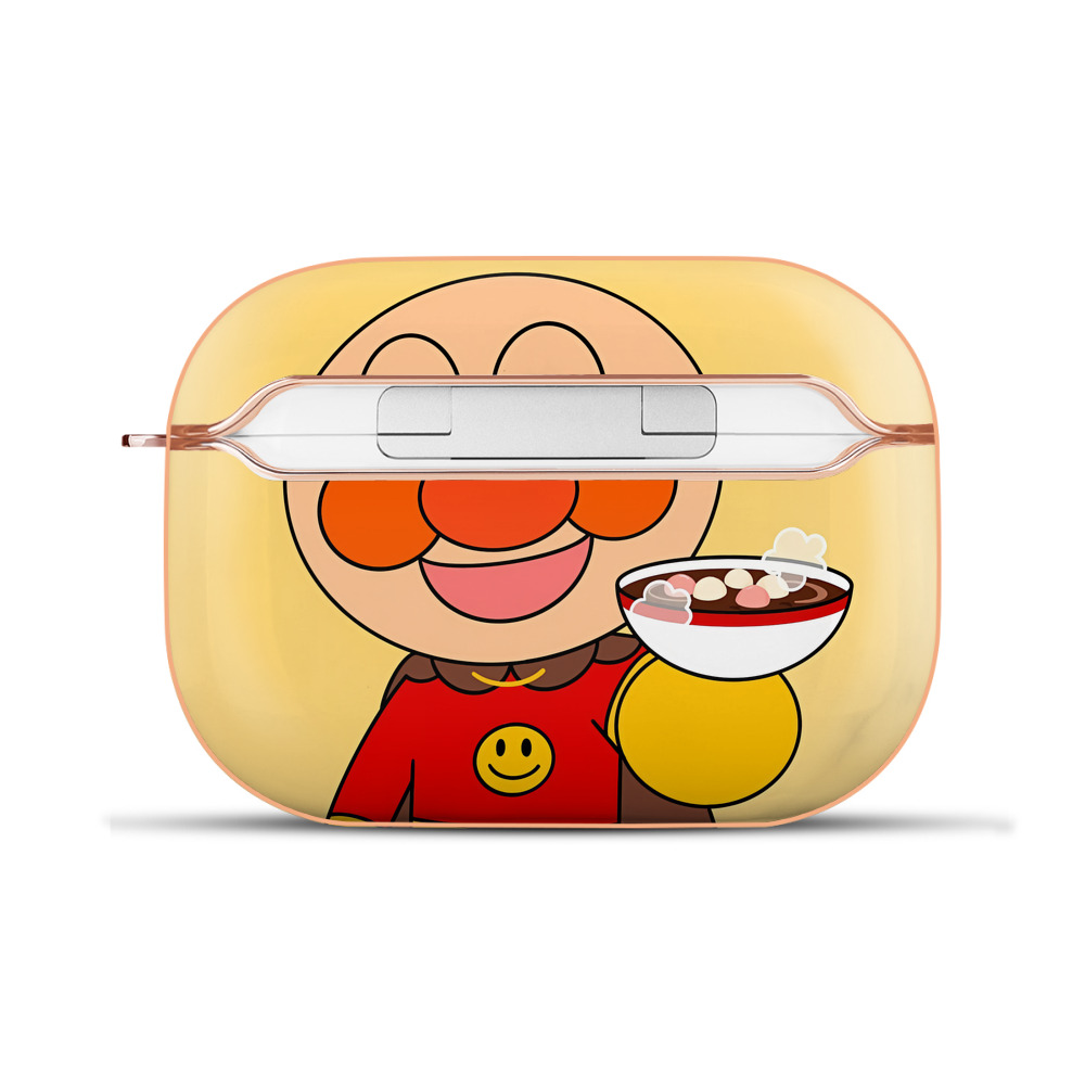 （画像用） アンパンマン Anpanman 【AirPods Pro用】ハードシェル保護ケース｜耐衝撃・防指紋・カラビナ付き商品仕様
