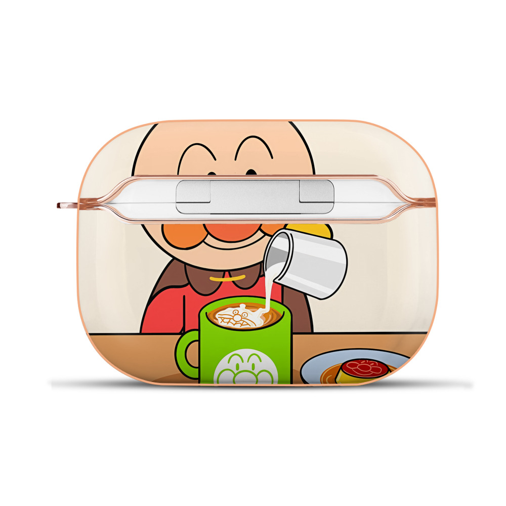 （画像用） アンパンマン Anpanman 【AirPods Pro用】ハードシェル保護ケース｜耐衝撃・防指紋・カラビナ付き商品仕様