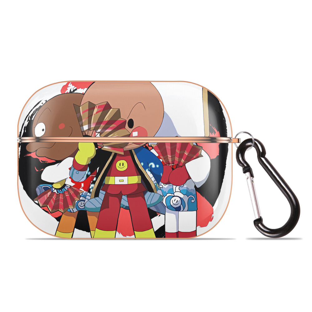 （画像用） アンパンマン Anpanman 【AirPods Pro用】ハードシェル保護ケース｜耐衝撃・防指紋・カラビナ付き商品仕様
