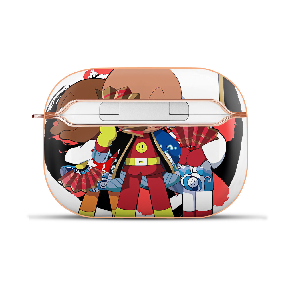 （画像用） アンパンマン Anpanman 【AirPods Pro用】ハードシェル保護ケース｜耐衝撃・防指紋・カラビナ付き商品仕様