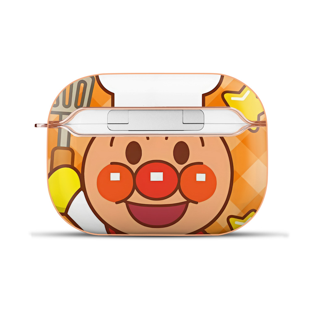 （画像用） アンパンマン Anpanman 【AirPods Pro用】ハードシェル保護ケース｜耐衝撃・防指紋・カラビナ付き商品仕様