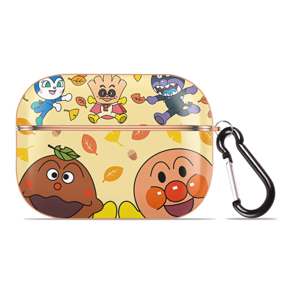 （画像用） アンパンマン Anpanman 【AirPods Pro用】ハードシェル保護ケース｜耐衝撃・防指紋・カラビナ付き商品仕様