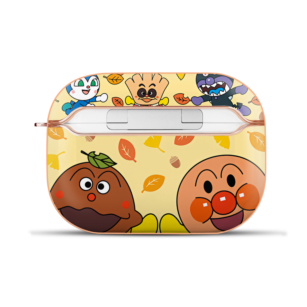 （画像用） アンパンマン Anpanman 【AirPods Pro用】ハードシェル保護ケース｜耐衝撃・防指紋・カラビナ付き商品仕様