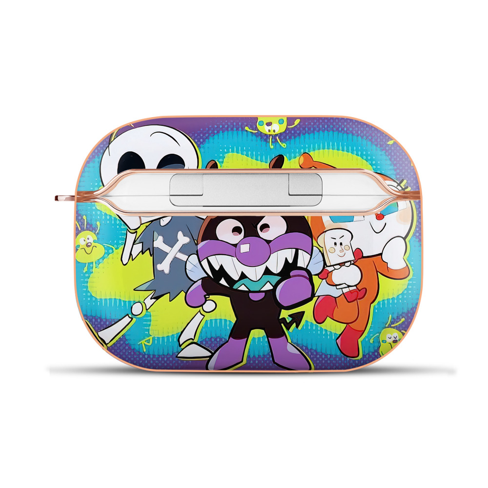 （画像用） アンパンマン Anpanman 【AirPods Pro用】ハードシェル保護ケース｜耐衝撃・防指紋・カラビナ付き商品仕様