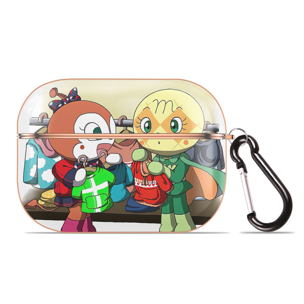 （画像用） アンパンマン Anpanman 【AirPods Pro用】ハードシェル保護ケース｜耐衝撃・防指紋・カラビナ付き商品仕様