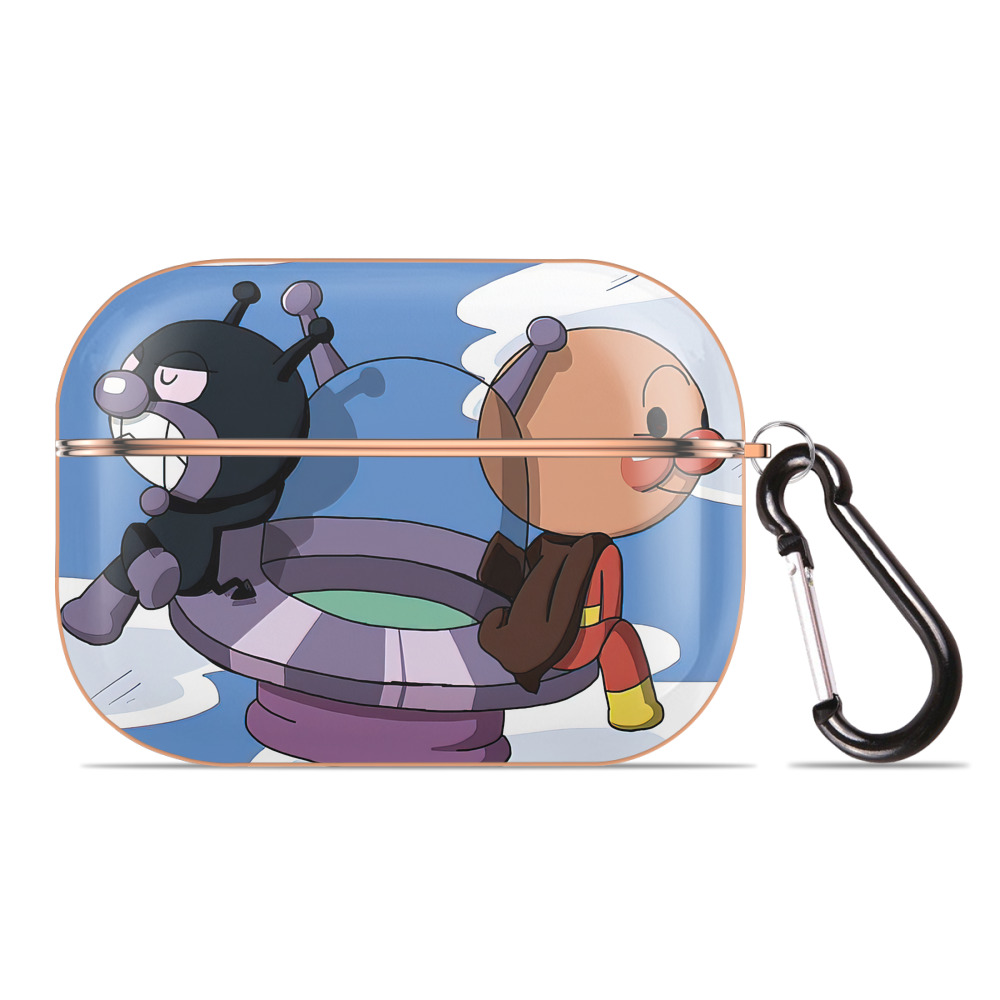 （画像用） アンパンマン Anpanman 【AirPods Pro用】ハードシェル保護ケース｜耐衝撃・防指紋・カラビナ付き商品仕様
