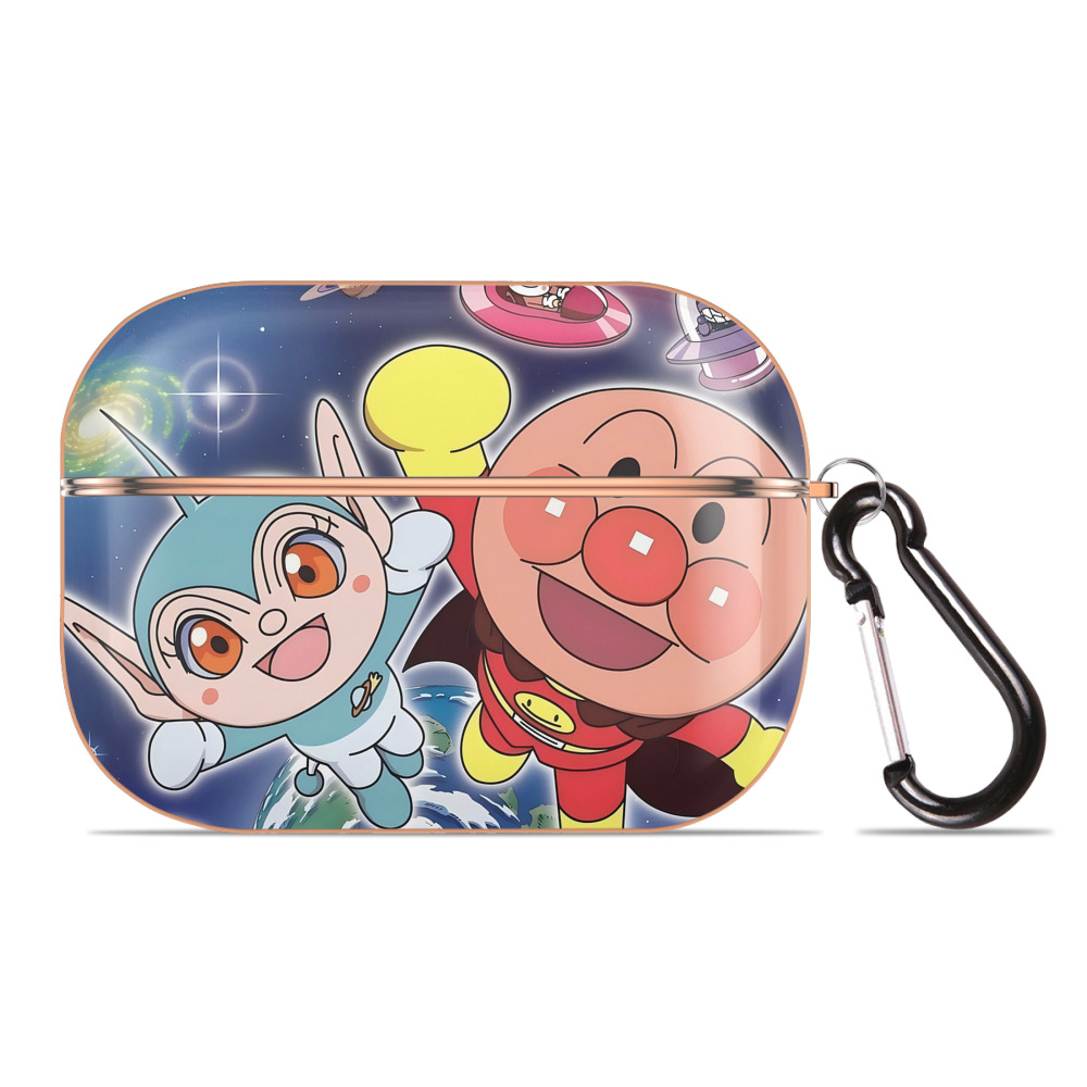 （画像用） アンパンマン Anpanman 【AirPods Pro用】ハードシェル保護ケース｜耐衝撃・防指紋・カラビナ付き商品仕様