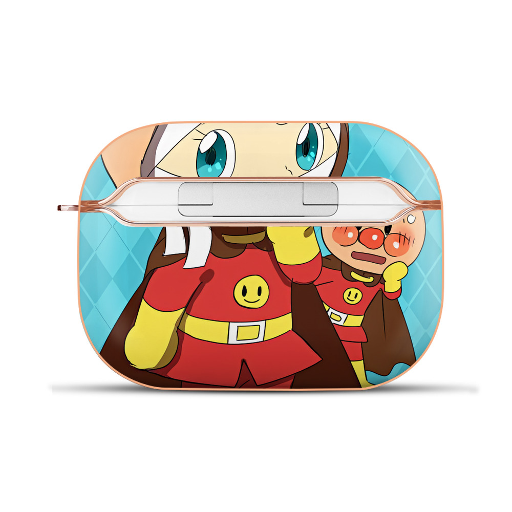 （画像用） アンパンマン Anpanman 【AirPods Pro用】ハードシェル保護ケース｜耐衝撃・防指紋・カラビナ付き商品仕様