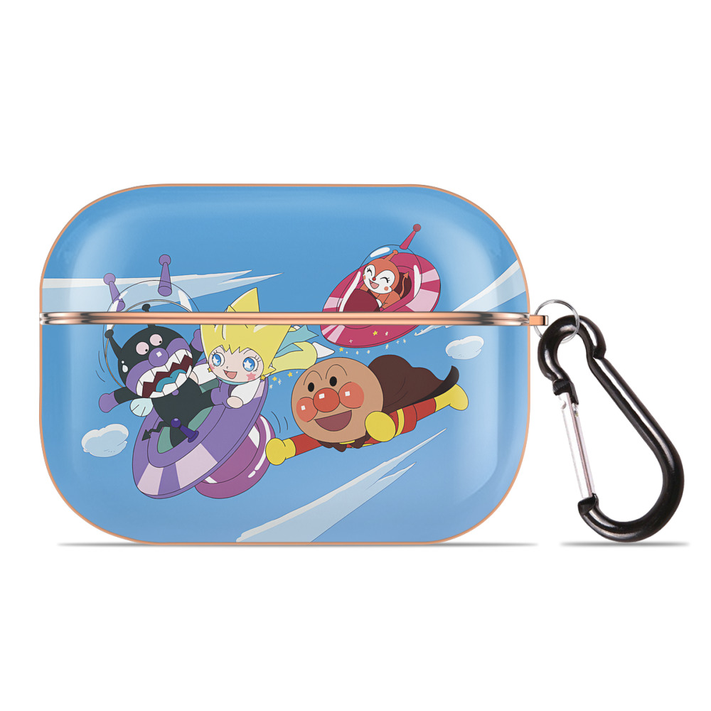 （画像用） アンパンマン Anpanman 【AirPods Pro用】ハードシェル保護ケース｜耐衝撃・防指紋・カラビナ付き商品仕様