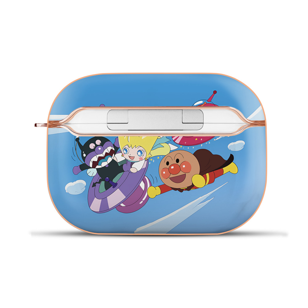 （画像用） アンパンマン Anpanman 【AirPods Pro用】ハードシェル保護ケース｜耐衝撃・防指紋・カラビナ付き商品仕様