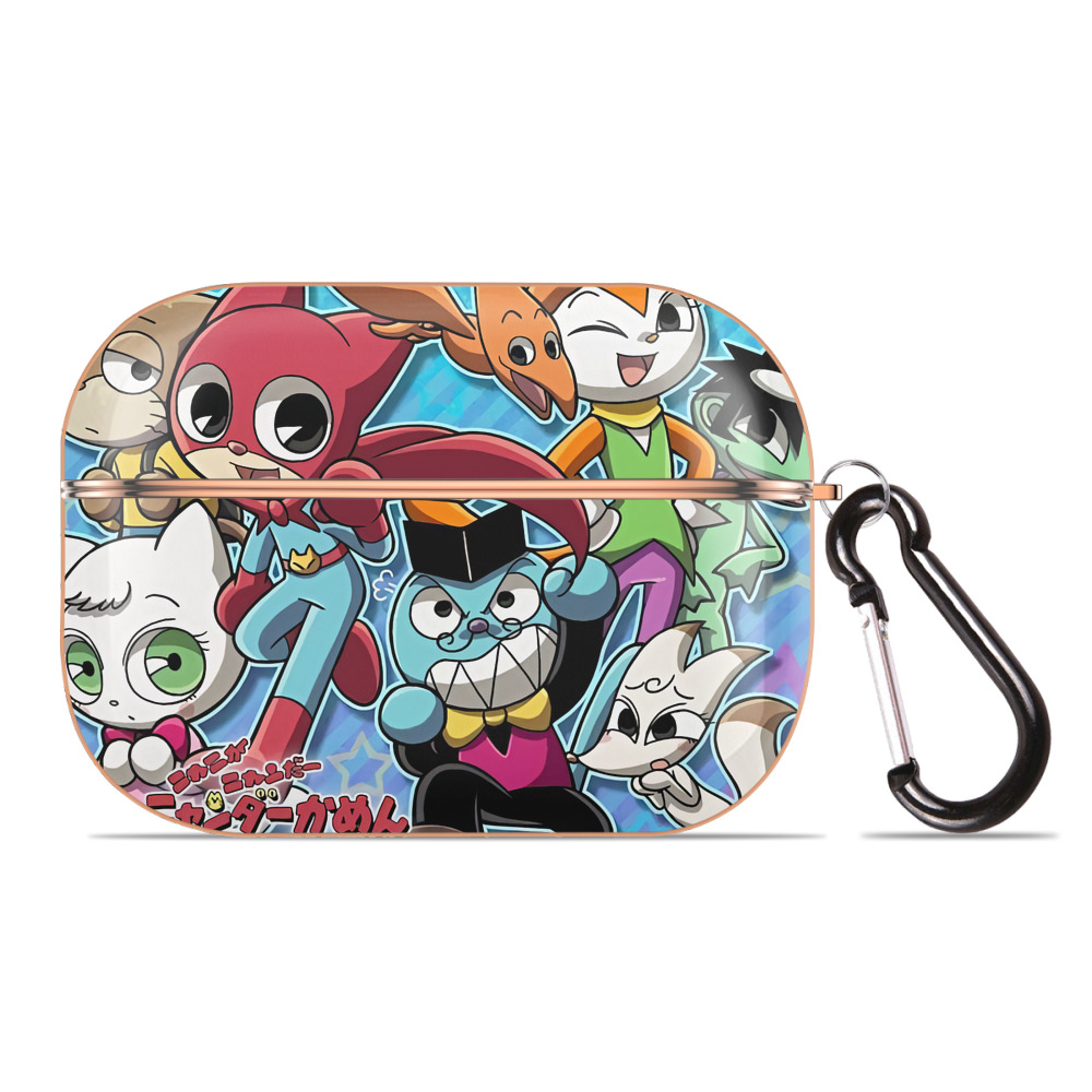 （画像用） アンパンマン Anpanman 【AirPods Pro用】ハードシェル保護ケース｜耐衝撃・防指紋・カラビナ付き商品仕様