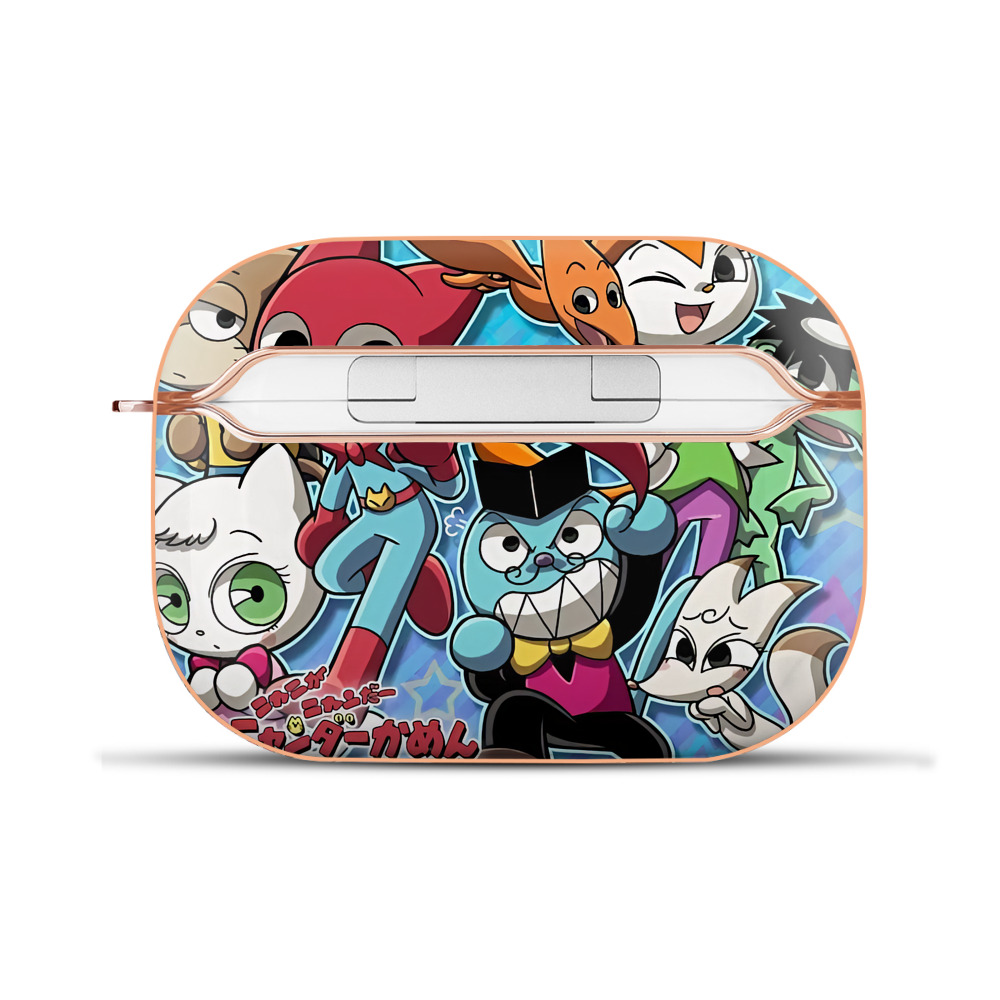 （画像用） アンパンマン Anpanman 【AirPods Pro用】ハードシェル保護ケース｜耐衝撃・防指紋・カラビナ付き商品仕様