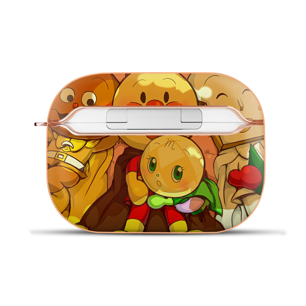 （画像用） アンパンマン Anpanman 【AirPods Pro用】ハードシェル保護ケース｜耐衝撃・防指紋・カラビナ付き商品仕様