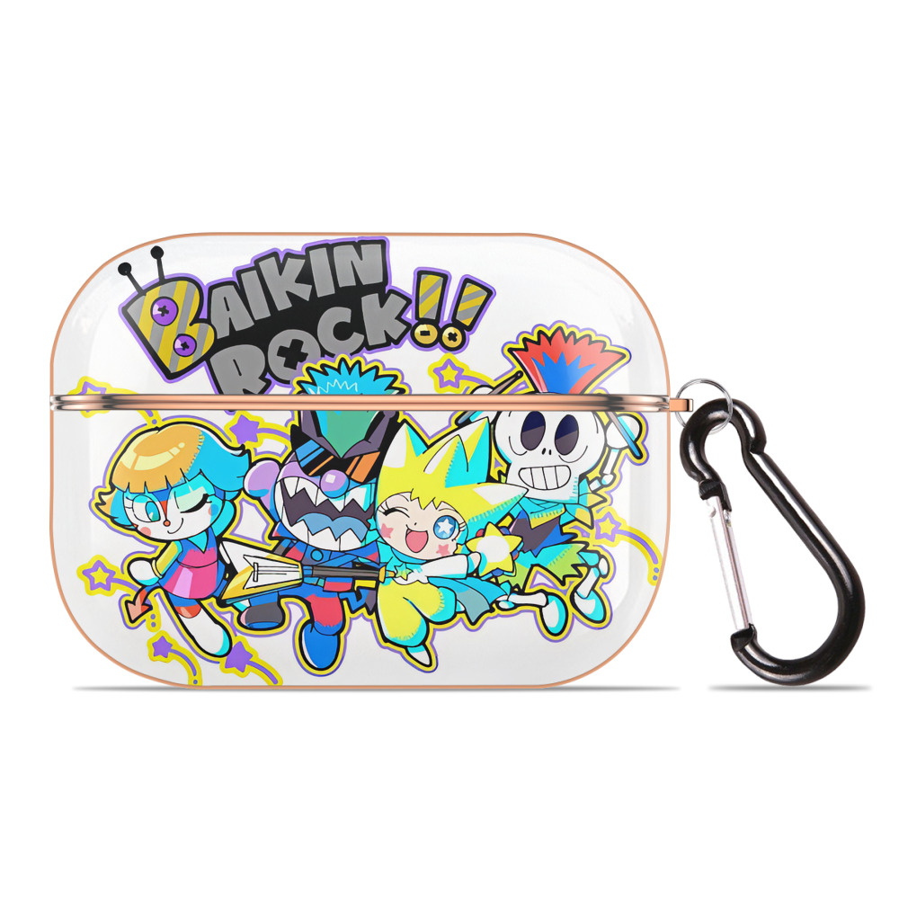 （画像用） アンパンマン Anpanman 【AirPods Pro用】ハードシェル保護ケース｜耐衝撃・防指紋・カラビナ付き商品仕様