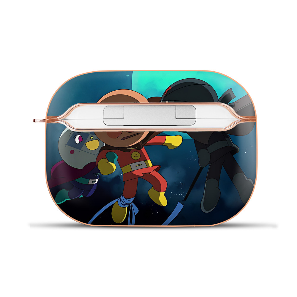 （画像用） アンパンマン Anpanman 【AirPods Pro用】ハードシェル保護ケース｜耐衝撃・防指紋・カラビナ付き商品仕様