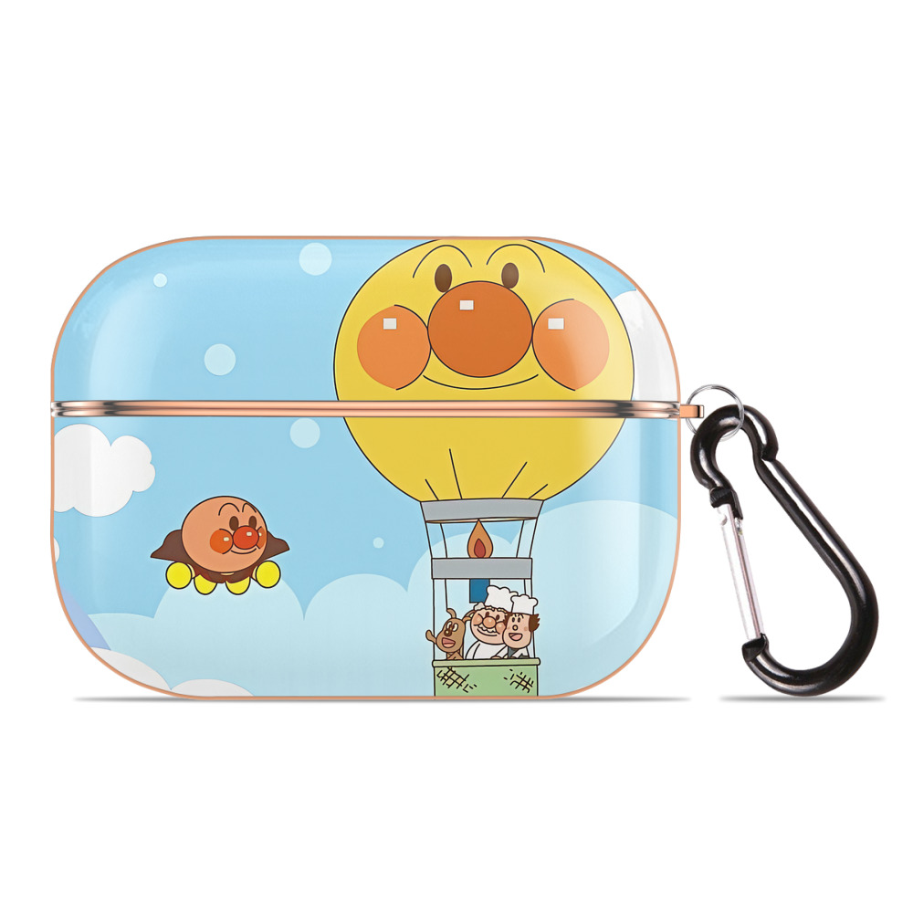 （画像用） アンパンマン Anpanman 【AirPods Pro用】ハードシェル保護ケース｜耐衝撃・防指紋・カラビナ付き商品仕様