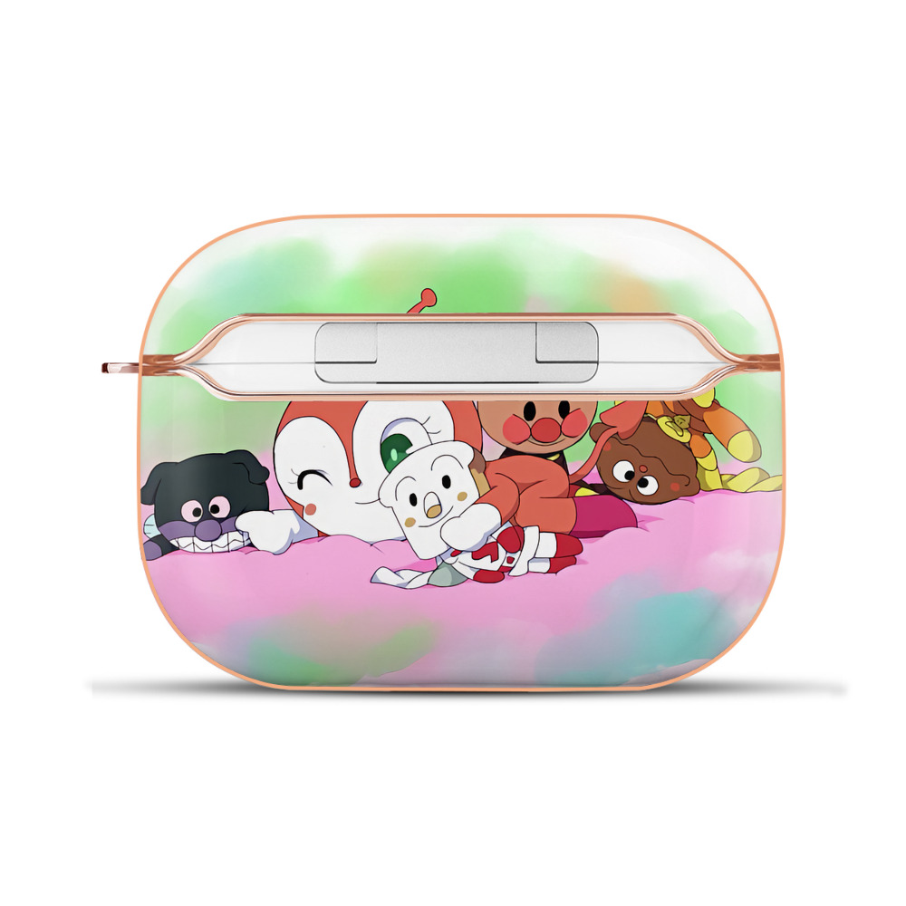 （画像用） アンパンマン Anpanman 【AirPods Pro用】ハードシェル保護ケース｜耐衝撃・防指紋・カラビナ付き商品仕様
