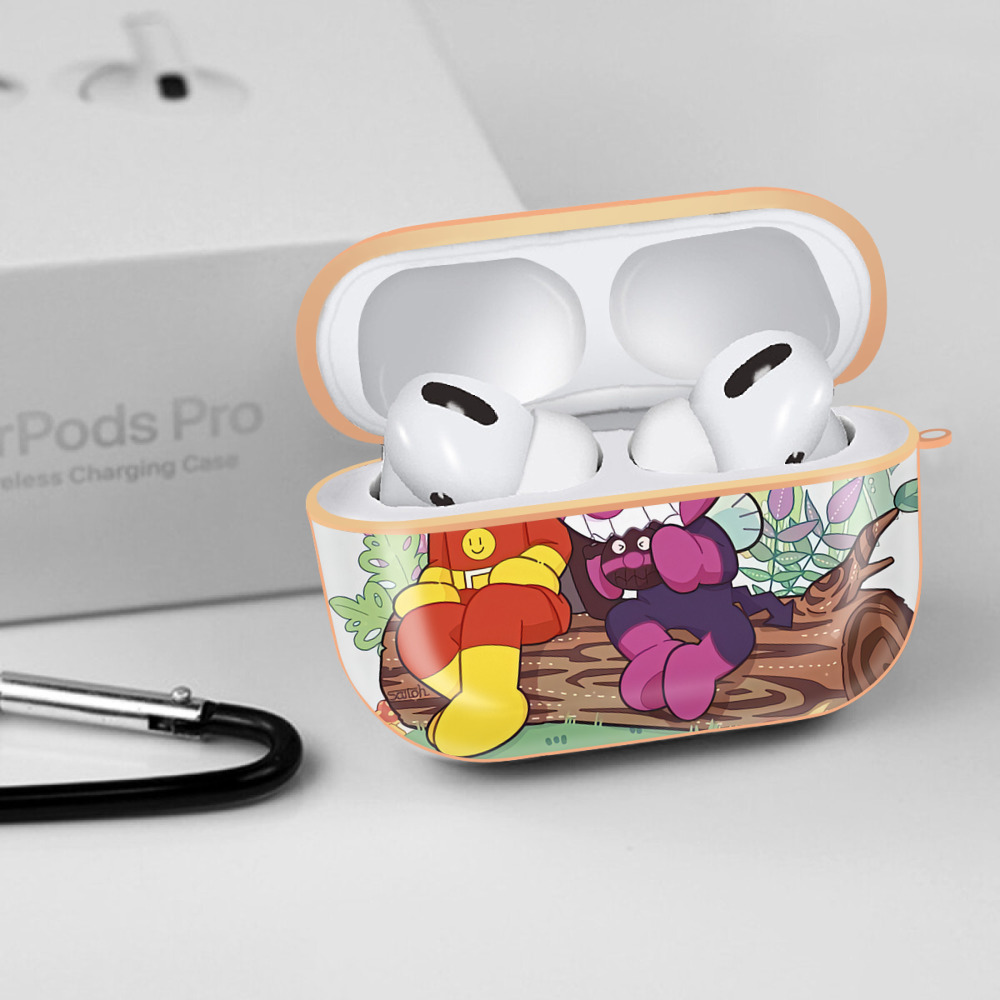 アンパンマン Anpanman 【AirPods Pro用】ハードシェル保護ケース｜耐衝撃・防指紋・カラビナ付き商品仕様