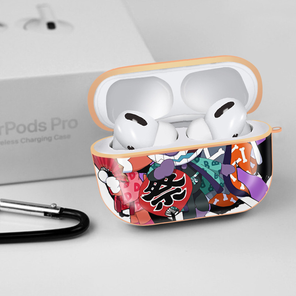 アンパンマン Anpanman 【AirPods Pro用】ハードシェル保護ケース｜耐衝撃・防指紋・カラビナ付き商品仕様