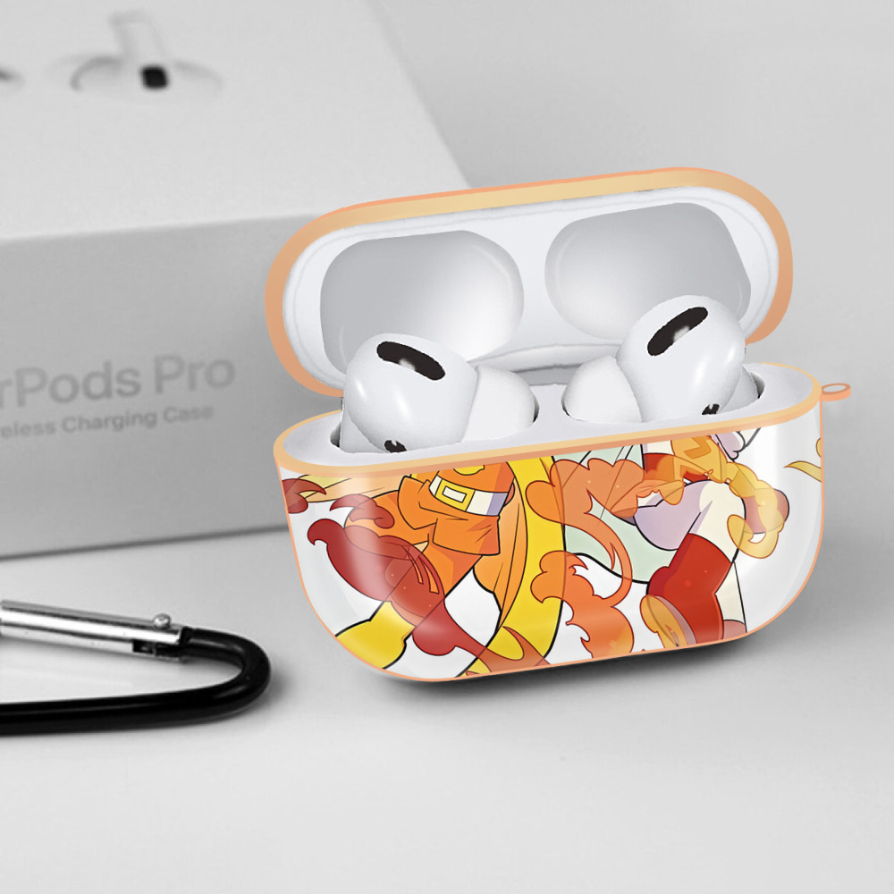 アンパンマン Anpanman 【AirPods Pro用】ハードシェル保護ケース｜耐衝撃・防指紋・カラビナ付き商品仕様