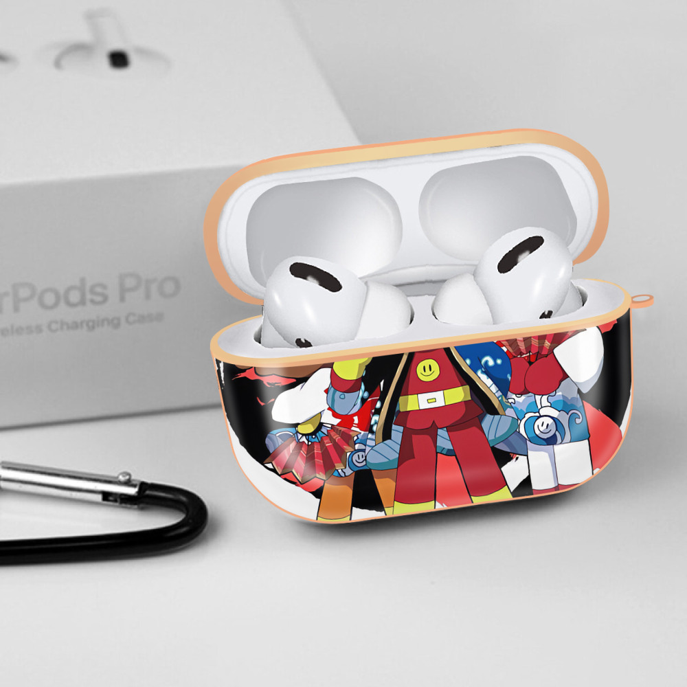 アンパンマン Anpanman 【AirPods Pro用】ハードシェル保護ケース｜耐衝撃・防指紋・カラビナ付き商品仕様
