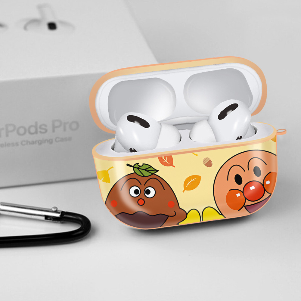 アンパンマン Anpanman 【AirPods Pro用】ハードシェル保護ケース｜耐衝撃・防指紋・カラビナ付き商品仕様