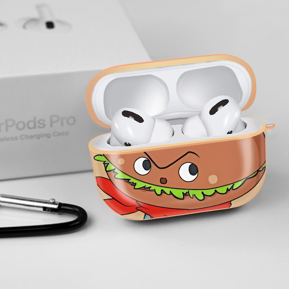 アンパンマン Anpanman 【AirPods Pro用】ハードシェル保護ケース｜耐衝撃・防指紋・カラビナ付き商品仕様