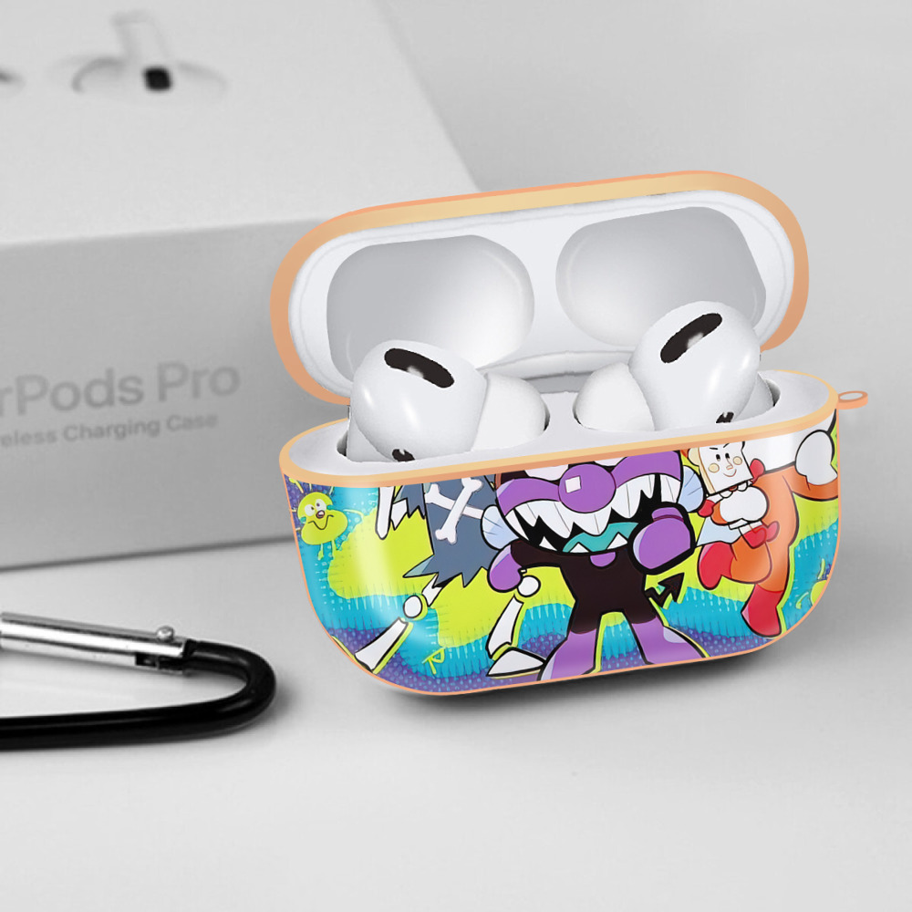 アンパンマン Anpanman 【AirPods Pro用】ハードシェル保護ケース｜耐衝撃・防指紋・カラビナ付き商品仕様