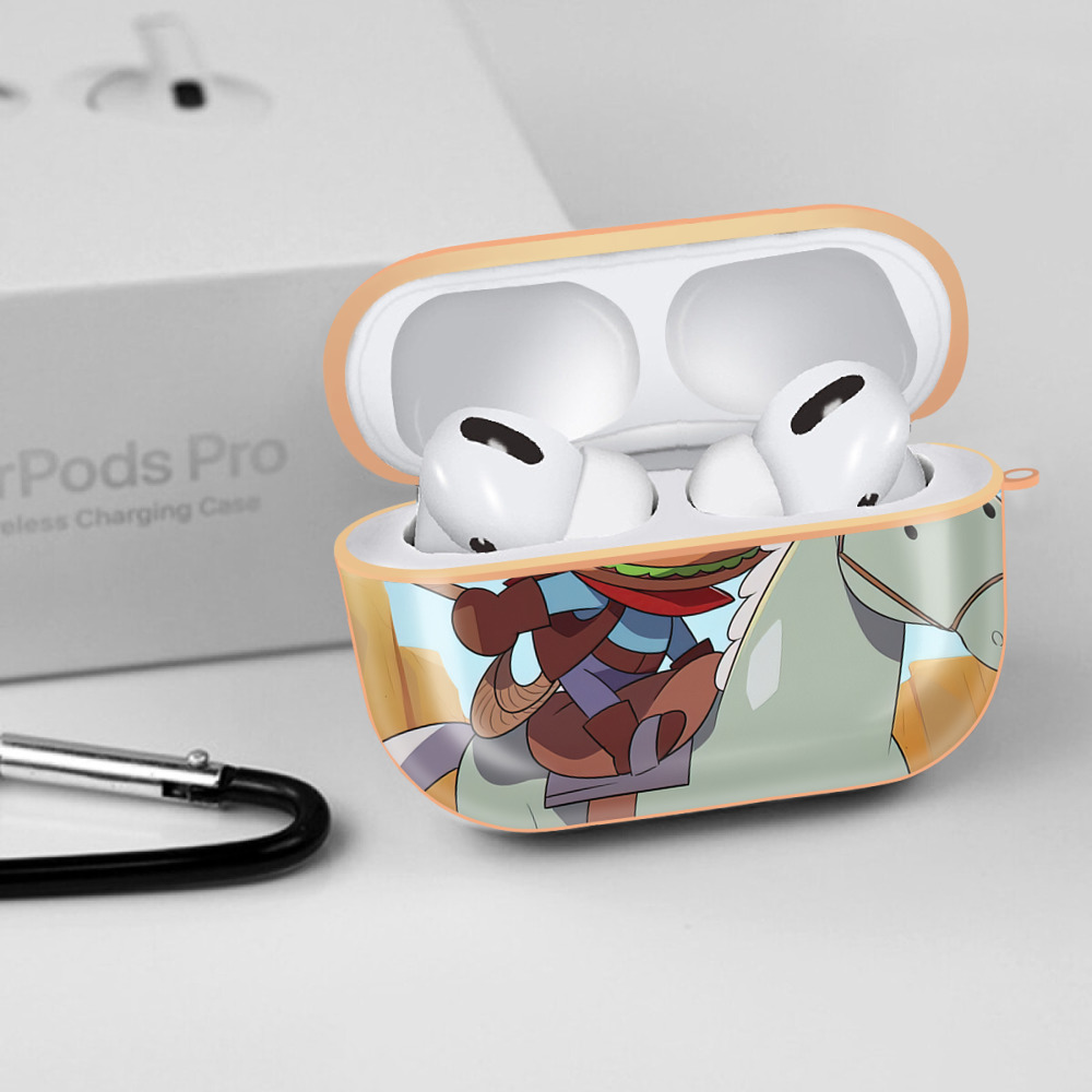 アンパンマン Anpanman 【AirPods Pro用】ハードシェル保護ケース｜耐衝撃・防指紋・カラビナ付き商品仕様