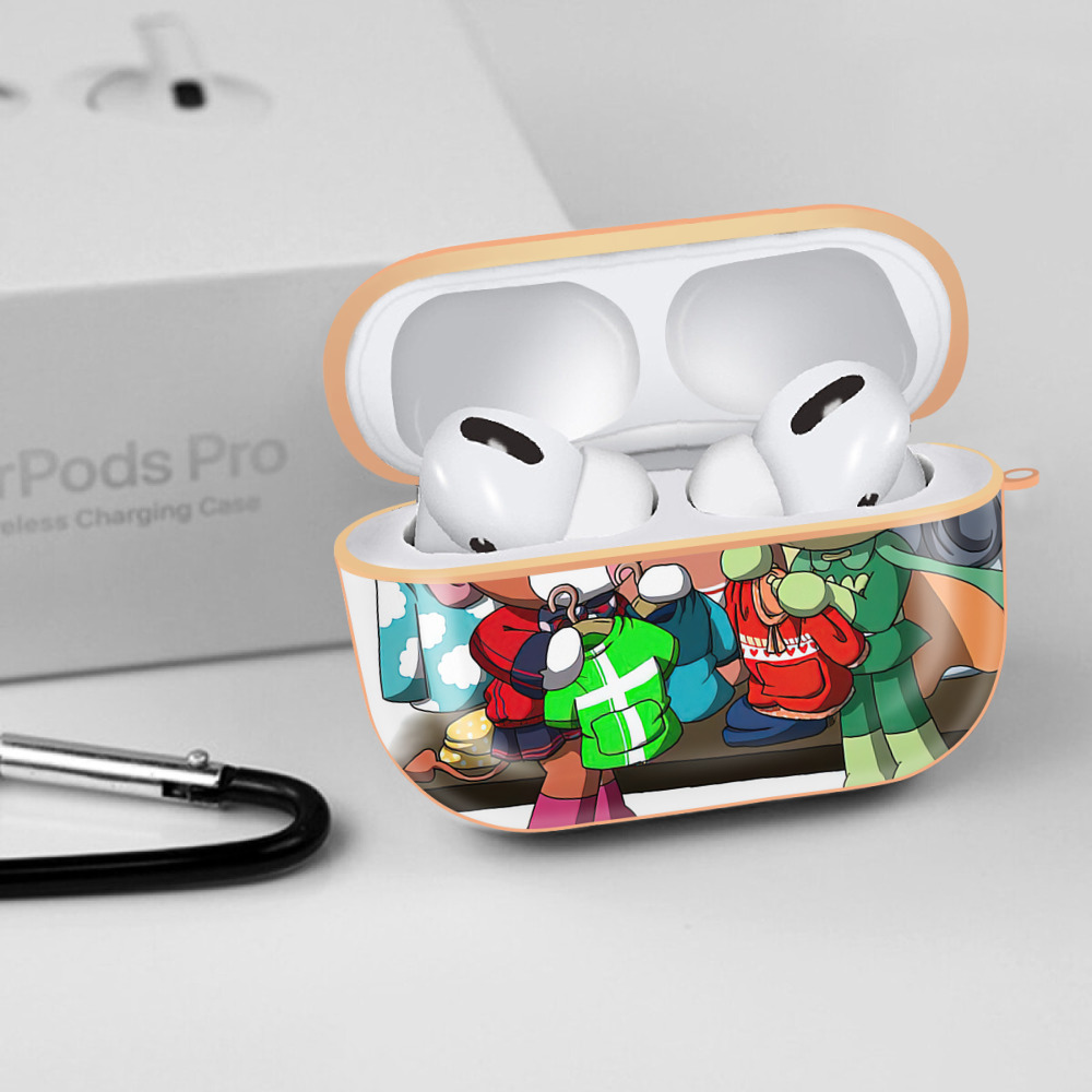 アンパンマン Anpanman 【AirPods Pro用】ハードシェル保護ケース｜耐衝撃・防指紋・カラビナ付き商品仕様