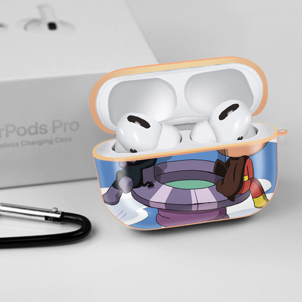 アンパンマン Anpanman 【AirPods Pro用】ハードシェル保護ケース｜耐衝撃・防指紋・カラビナ付き商品仕様