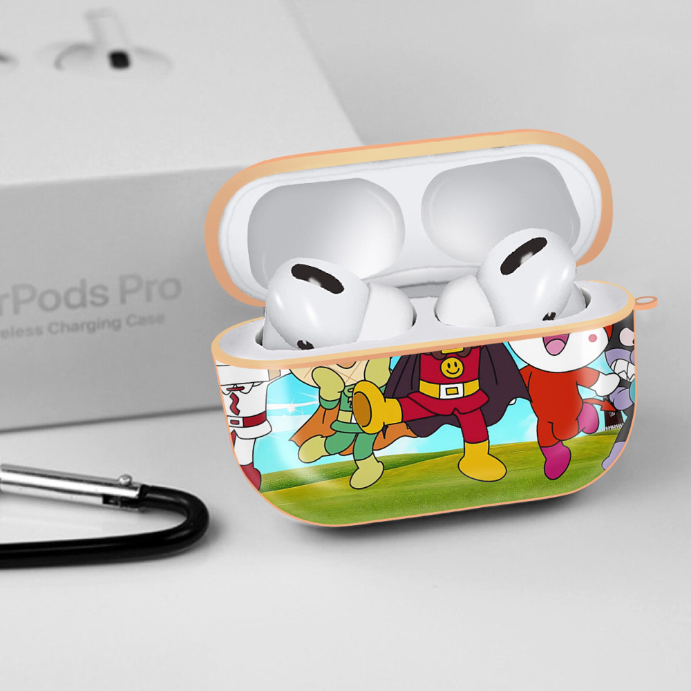 アンパンマン Anpanman 【AirPods Pro用】ハードシェル保護ケース｜耐衝撃・防指紋・カラビナ付き商品仕様