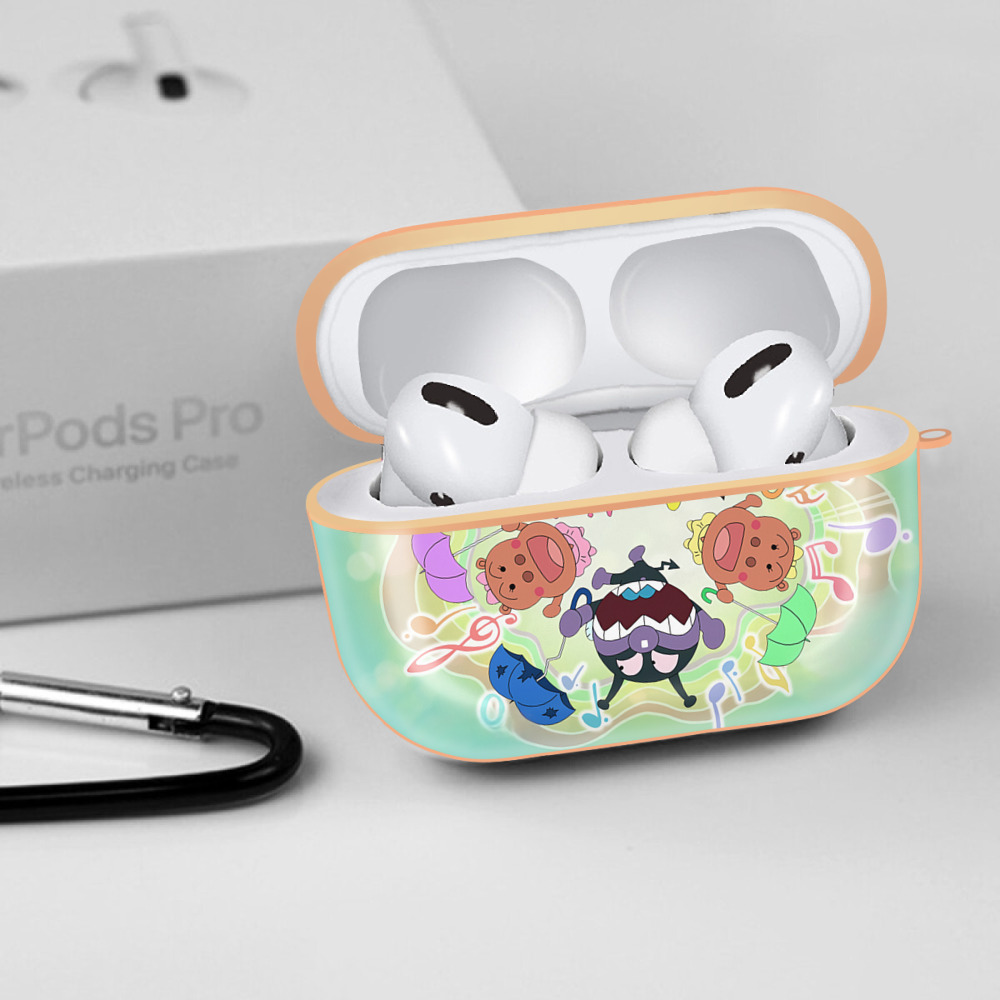 アンパンマン Anpanman 【AirPods Pro用】ハードシェル保護ケース｜耐衝撃・防指紋・カラビナ付き商品仕様