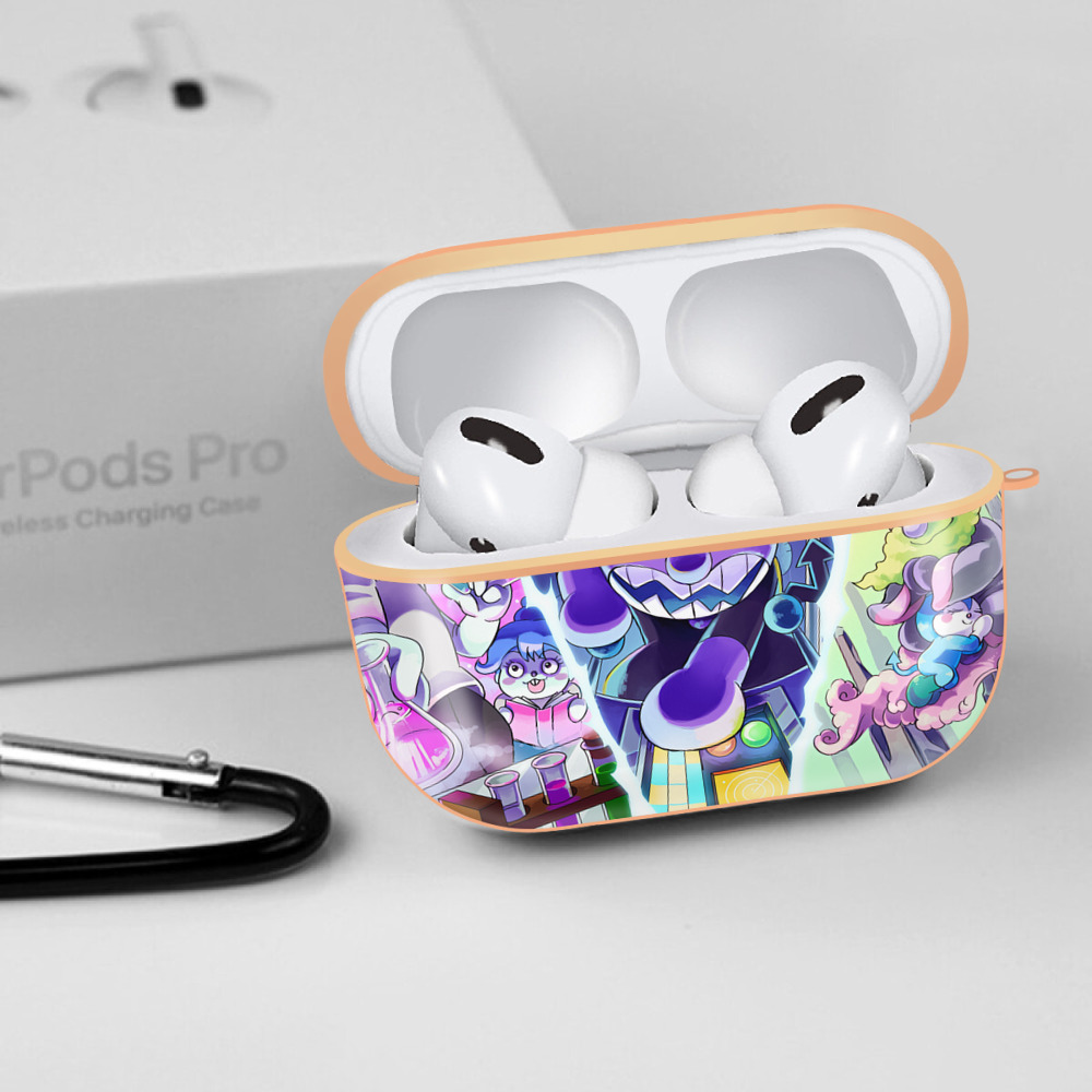 アンパンマン Anpanman 【AirPods Pro用】ハードシェル保護ケース｜耐衝撃・防指紋・カラビナ付き商品仕様