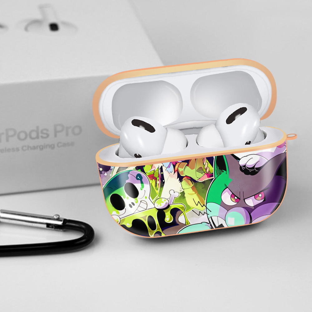 アンパンマン Anpanman 【AirPods Pro用】ハードシェル保護ケース｜耐衝撃・防指紋・カラビナ付き商品仕様