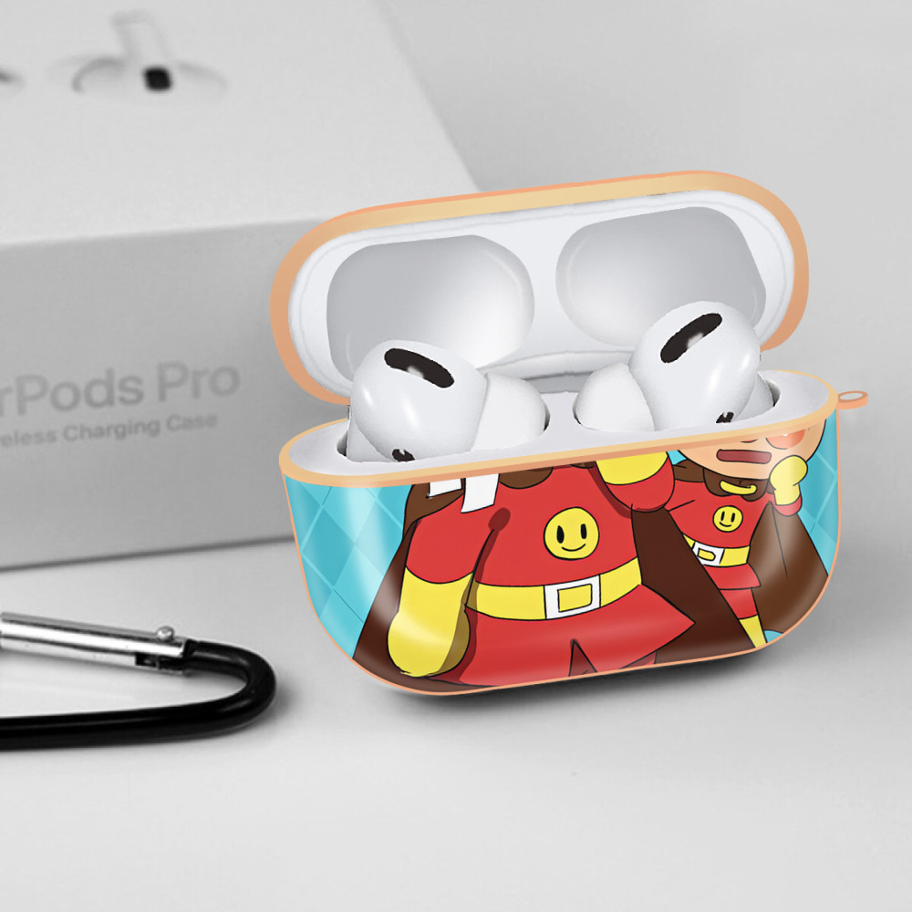 アンパンマン Anpanman 【AirPods Pro用】ハードシェル保護ケース｜耐衝撃・防指紋・カラビナ付き商品仕様