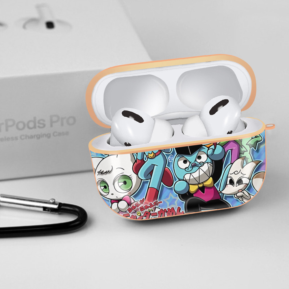 アンパンマン Anpanman 【AirPods Pro用】ハードシェル保護ケース｜耐衝撃・防指紋・カラビナ付き商品仕様