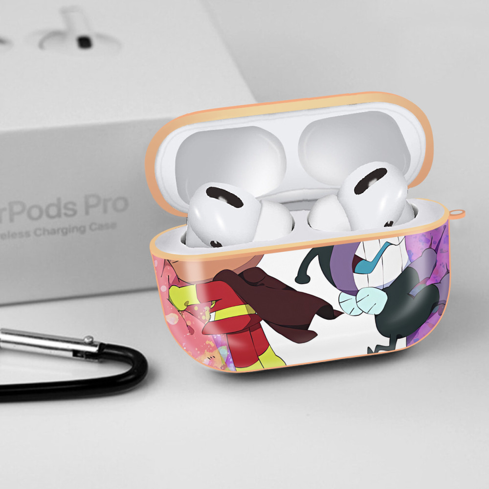 アンパンマン Anpanman 【AirPods Pro用】ハードシェル保護ケース｜耐衝撃・防指紋・カラビナ付き商品仕様