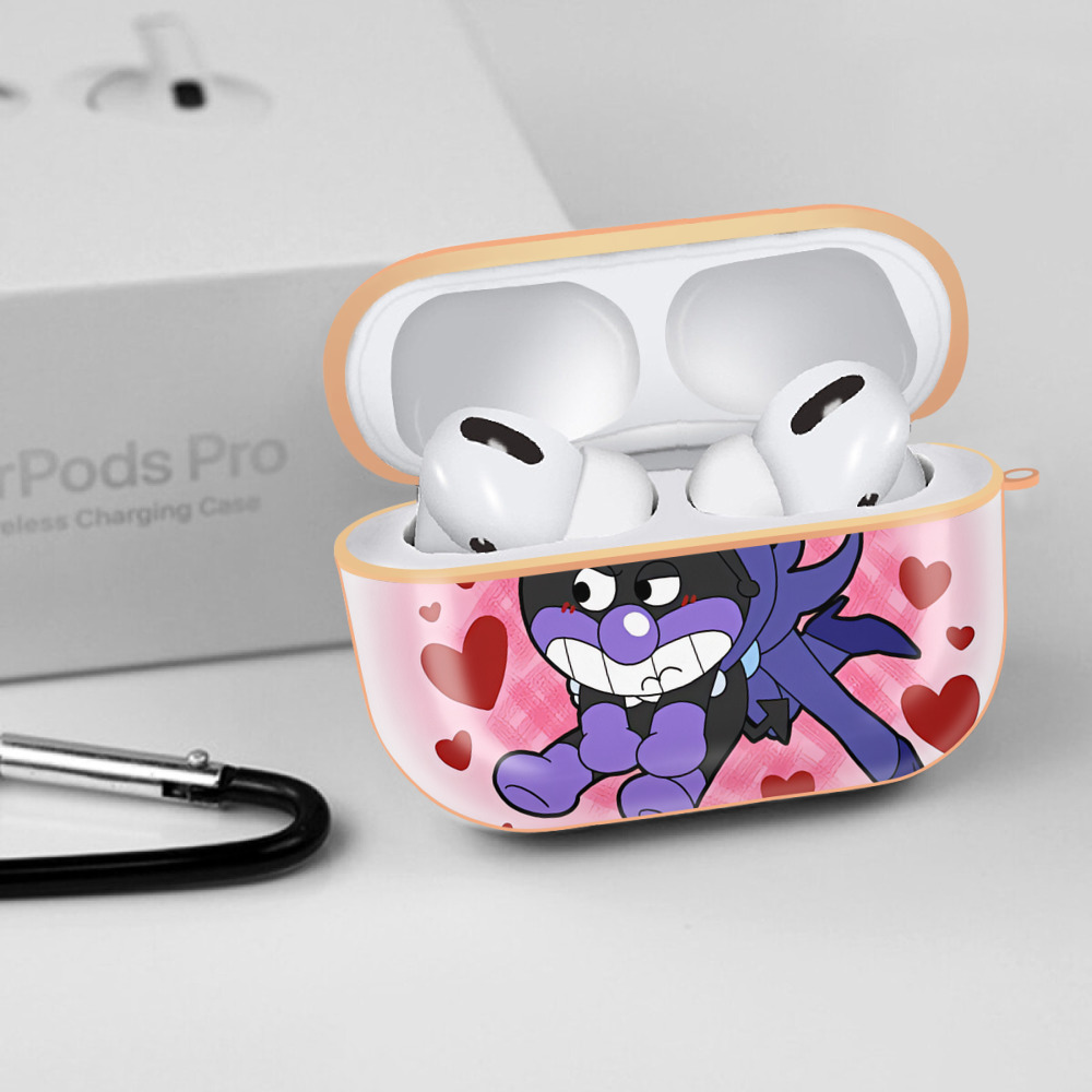 アンパンマン Anpanman 【AirPods Pro用】ハードシェル保護ケース｜耐衝撃・防指紋・カラビナ付き商品仕様